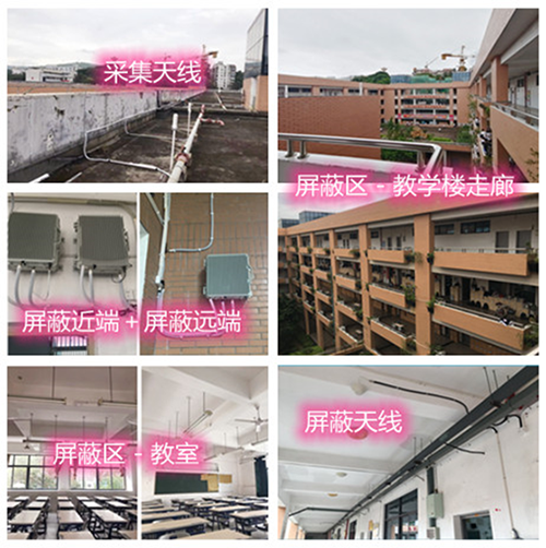  凤岗镇某中学考场屏蔽案例（数字信令级）